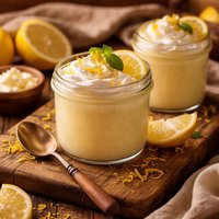 Silky Lemon Pudding
