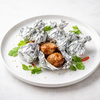 Silver Wrapped Chicken