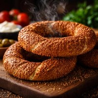 Simit Turkish Bread Rings