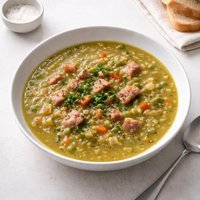 Simple and Good Ham and Split Pea Soup