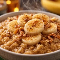 Simple and Quick Banana Cinnamon Oatmeal