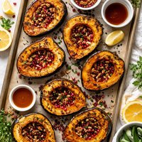 Simple Baked Acorn Squash