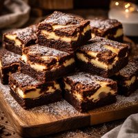 Simple Brownie Cream Cheese Squares