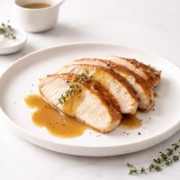 Simple but Perfect Roasted Turkey with Gravy