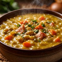 Simple but Scrumptious Split Pea Soup