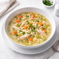 Simple Chicken and Rice Soup