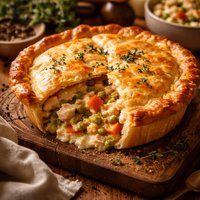 Simple Chicken Pot Pie