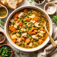 Simple Chicken Stew Soup