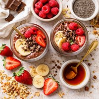 Simple Chocolate Chia Pudding Vegan