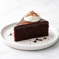 Simple Chocolate Sour Cream Cake