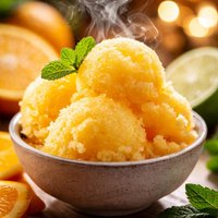 Simple Citrus Sorbet