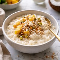 Simple Coconut Rice Pudding