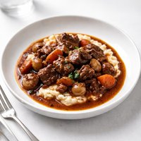 Simple Crock Pot Beef Burgundy