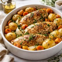 Simple Crock Pot Chicken and Potatoes