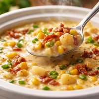 Simple Crock Pot Corn Chowder