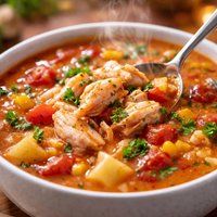 Simple Easy Chesapeake Bay Rosy Crab Soup from the Farm