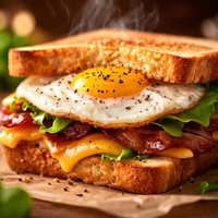 Simple Fried Egg Sandwich