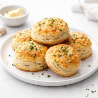 Simple Garlic Cheese Biscuits