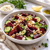 Simple Greek Beet Salad