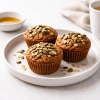Simple Healthy Pumpkin Muffins