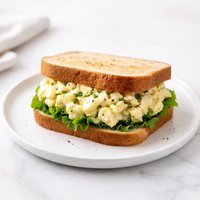 Simple Homemade Egg Salad Sandwich