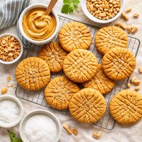 Simple Homemade Peaunut Butter Cookies
