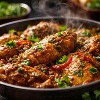 Simple Hyderabad Curried Chicken