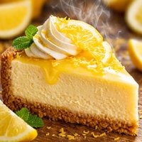 Simple Lemon Cheesecake