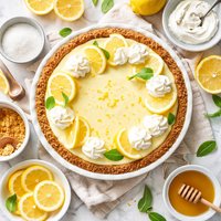 Simple Light Lemon Pie