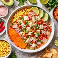 Simple Peruvian Ceviche