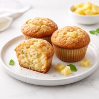 Simple Pineapple Muffins