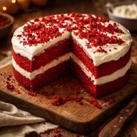 Simple Red Velvet Cake