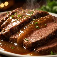 Simple Roast Beef and Gravy
