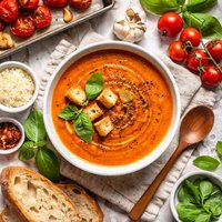 Simple Roasted Tomato Soup