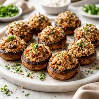 Simple Sausage Stuffed Mushrooms