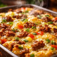 Simple Savory Breakfast Casserole