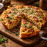 Simple Spaghetti Frittata