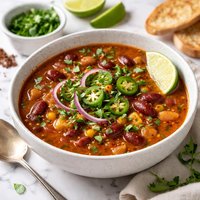 Simple Spicy Bean Soup