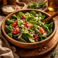 Simple Spinach Salad