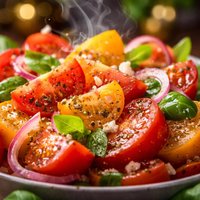 Simple Summer Tomato Salad
