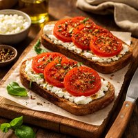 Simple Tomato Toast