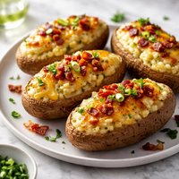 Simple Twice Baked Potatoes