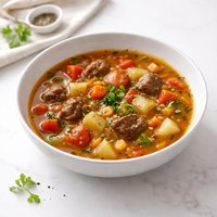 Simple Vegetable Beef Soup