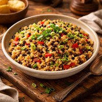 Simple Vegetarian Hoppin John