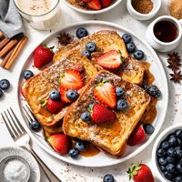 Simplest Eggnog French Toast
