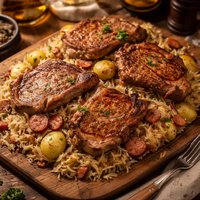 Simplified Choucroute Garni for Crock Pot Pork Chops Sauerk