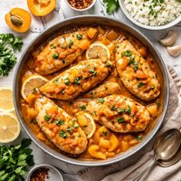 Simply Chicken in Apricot Sauce