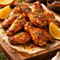 Simply Yummy Orange Glazed Chicken Wings