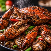 Singapore Black Pepper Crab