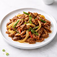 Singapore Pork and Onion Stir Fry Chinese